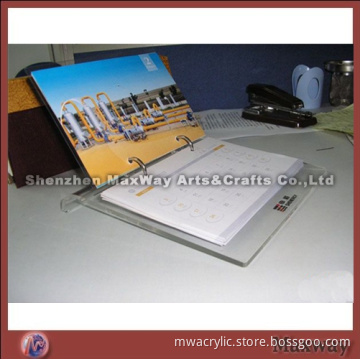 Pure Transparent High-quality Acrylic Calendar Holder Stand